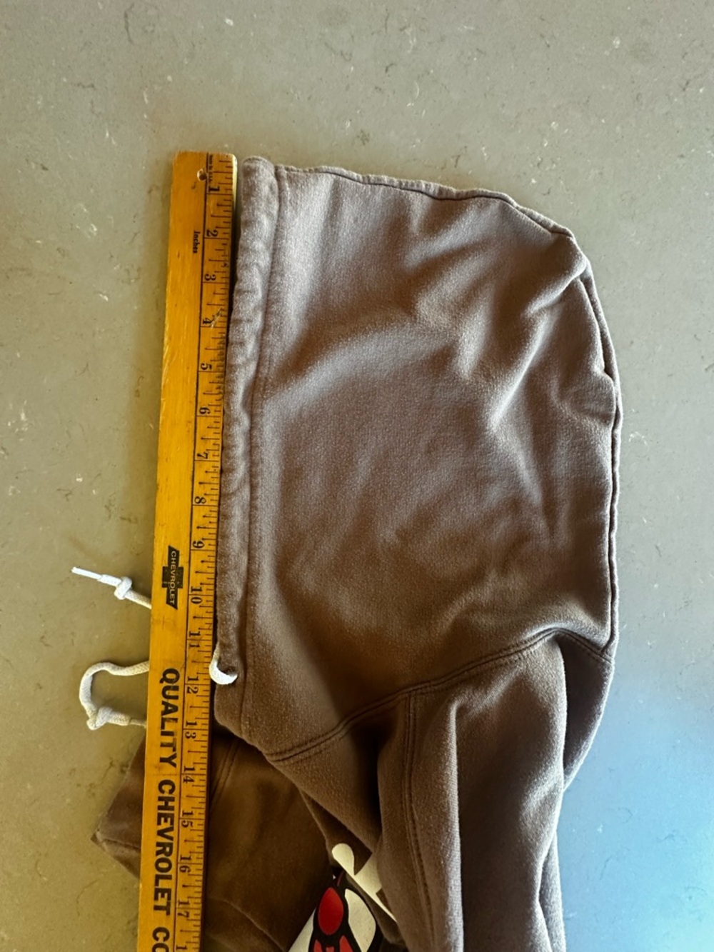 Hello Kitty Sanrio Soft Brown Cropped Hoodie Sweatshirt Size Small Y2K Cute Cozy - Picture 6 of 7